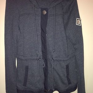 Hollister button up/zip up